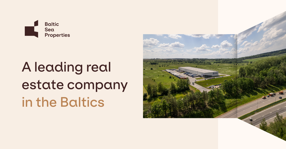 A Leading Real Estate Company In The Baltics Baltic Sea Properties