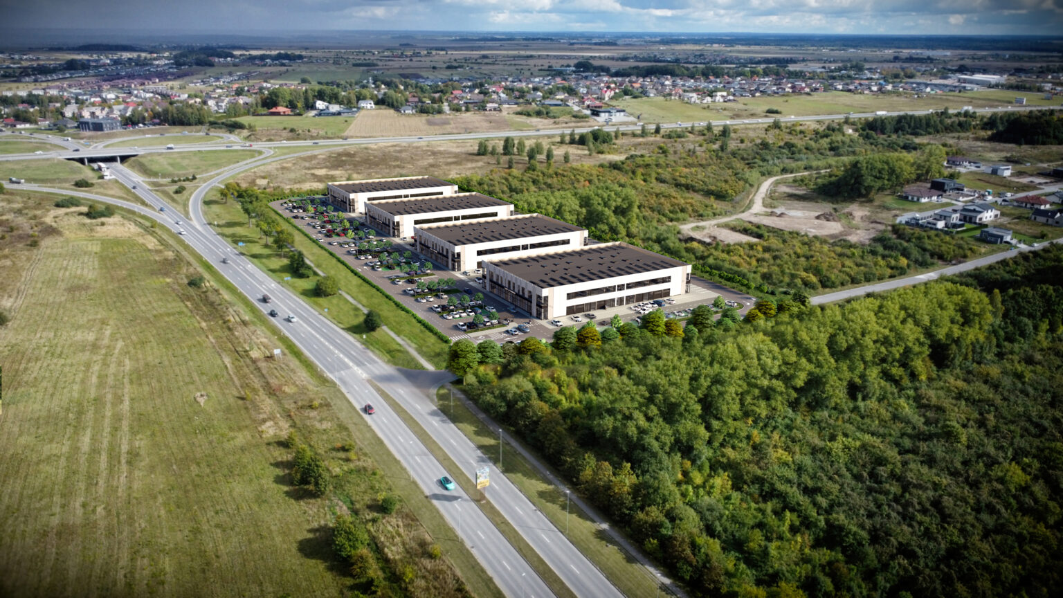 Liepų Parkas update — Second building handed over to Inchcape Auto ...